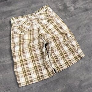Vintage VTG Y2K 2000's 00's Baggy Relax Fit Wide Checkered Plaid Fit Short's
